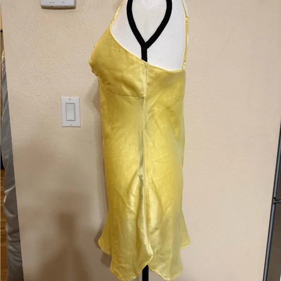 VTG Victoria’s Secret Silk Small Slip Dress Chemise Nightgown Adjustable Straps - Picture 2 of 9